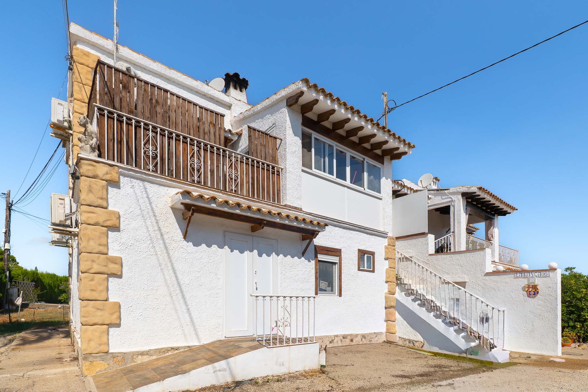 Fachada exterior de la vivienda