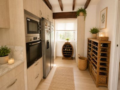 Interior de la cocina