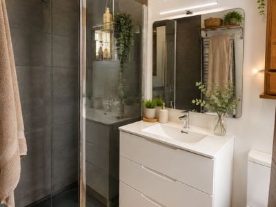 Baño con ducha