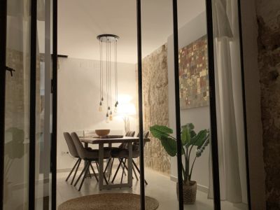 Comedor desde el patio