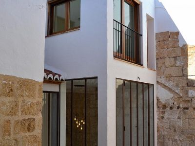 Fachada del patio interior