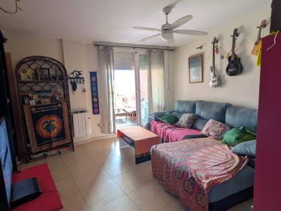 Salón con acceso a la terraza