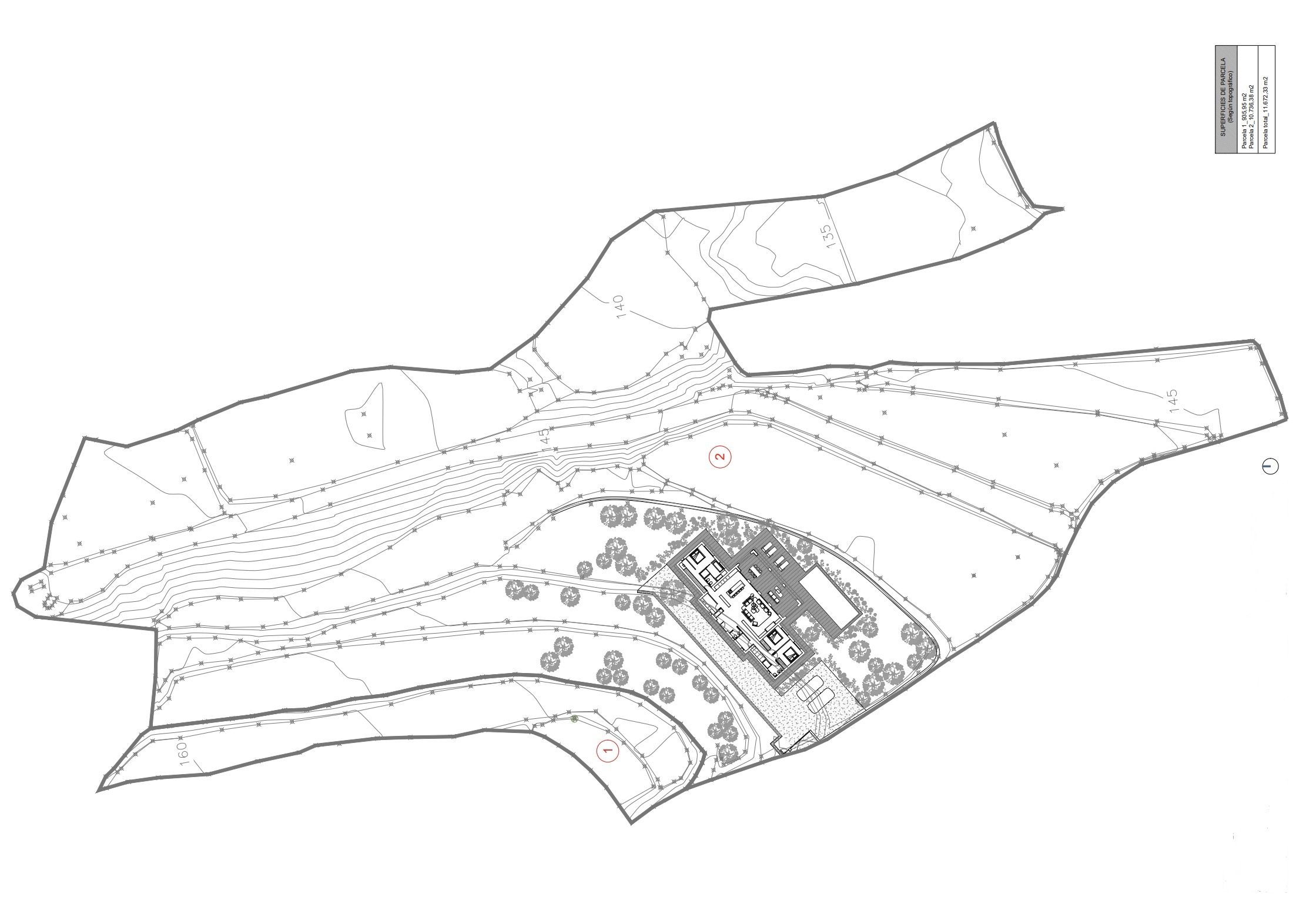 Plano de la parcela