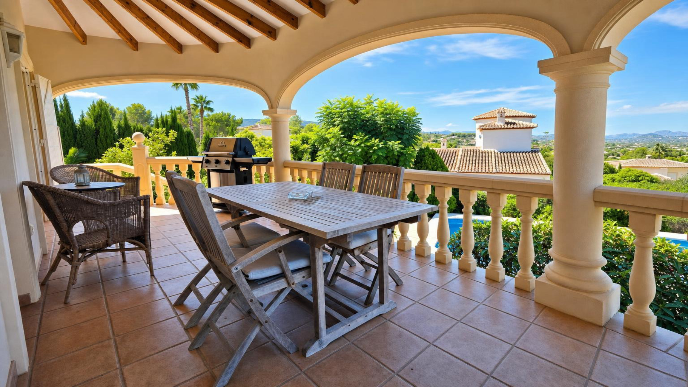 Encantadora villa de una sola planta con vistas al Montgó en Jávea