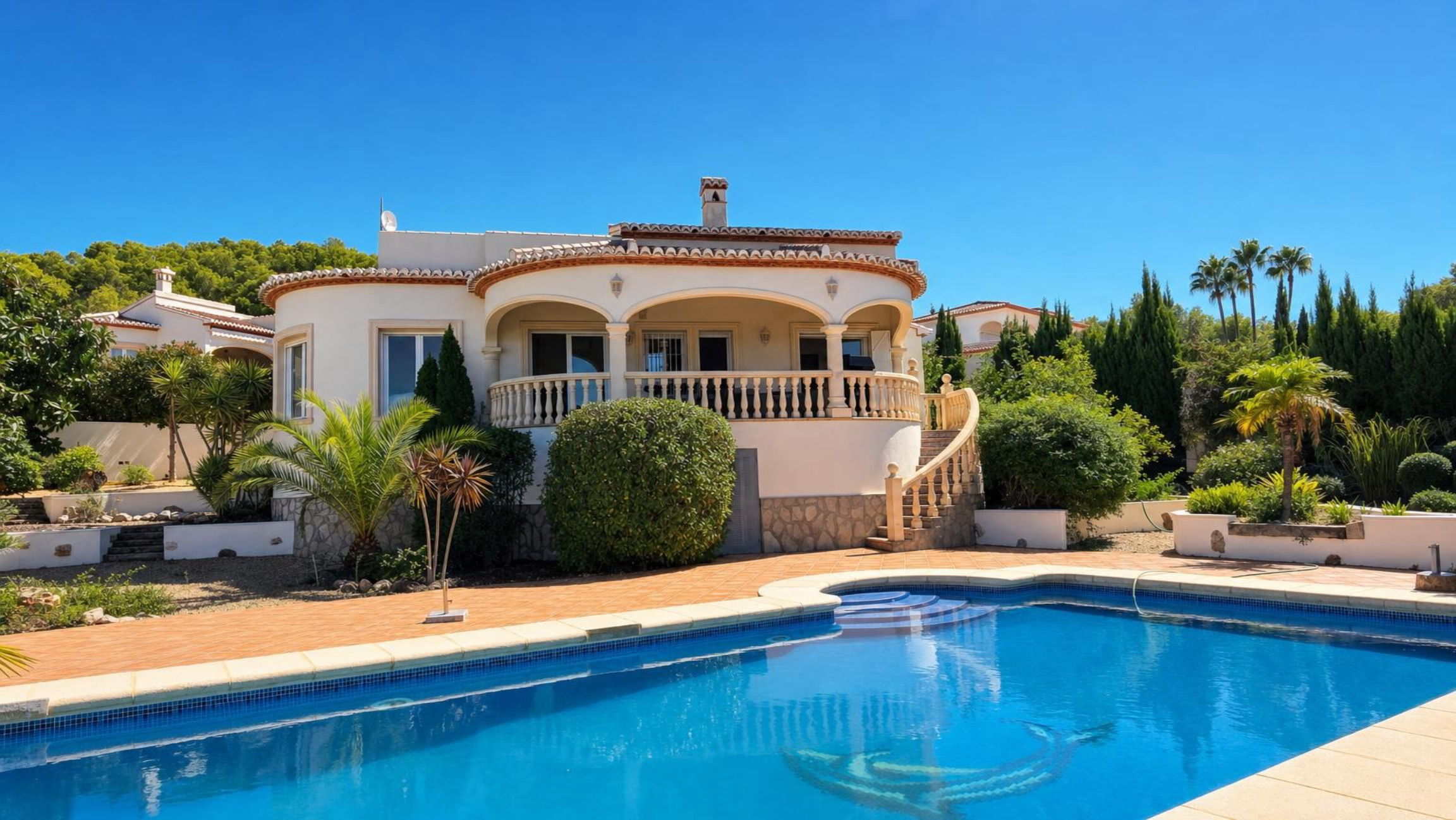 Encantadora villa de una sola planta con vistas al Montgó en Jávea
