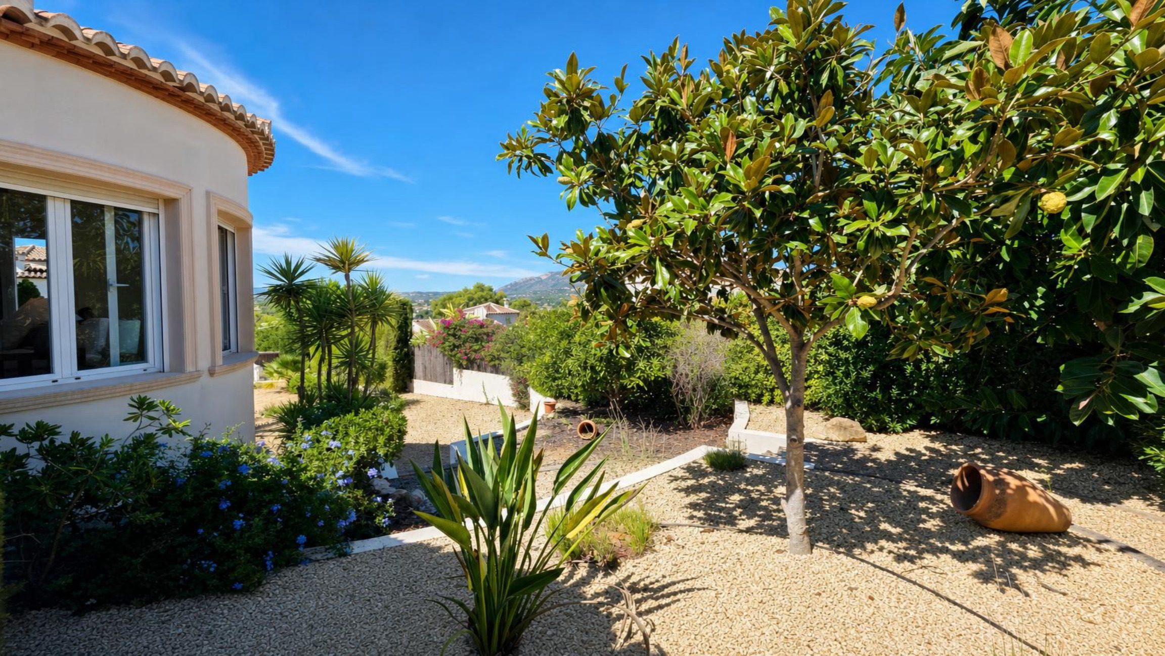 Encantadora villa de una sola planta con vistas al Montgó en Jávea