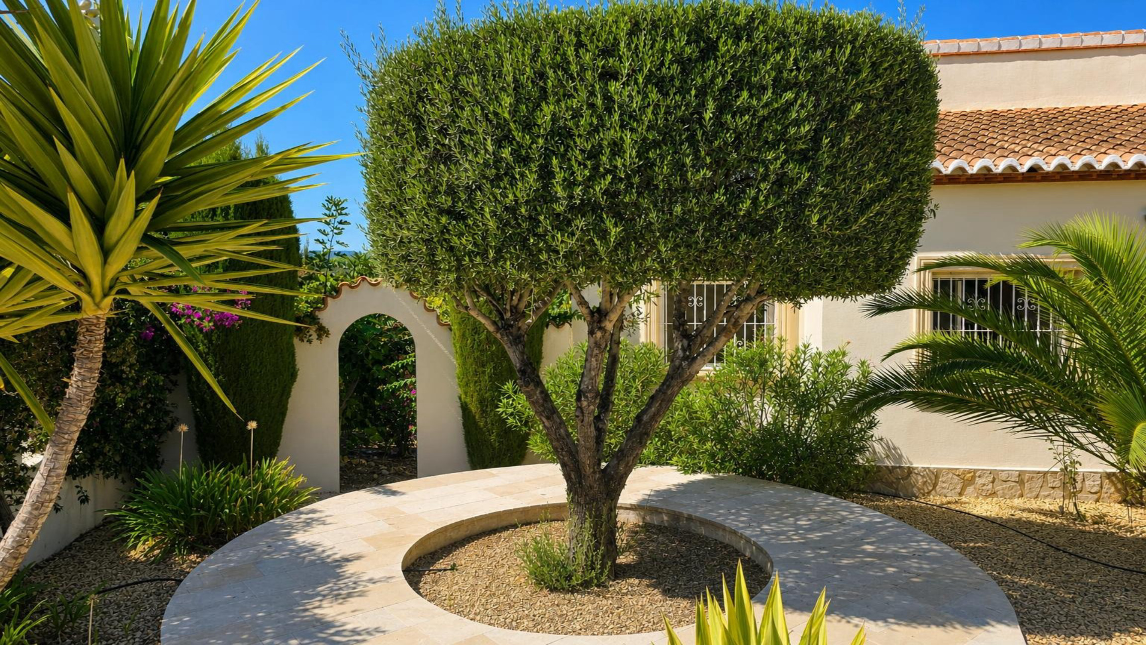 Encantadora villa de una sola planta con vistas al Montgó en Jávea