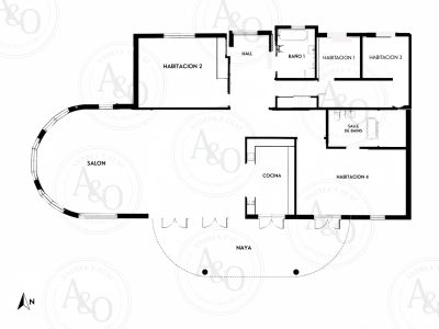 Plano de la vivienda