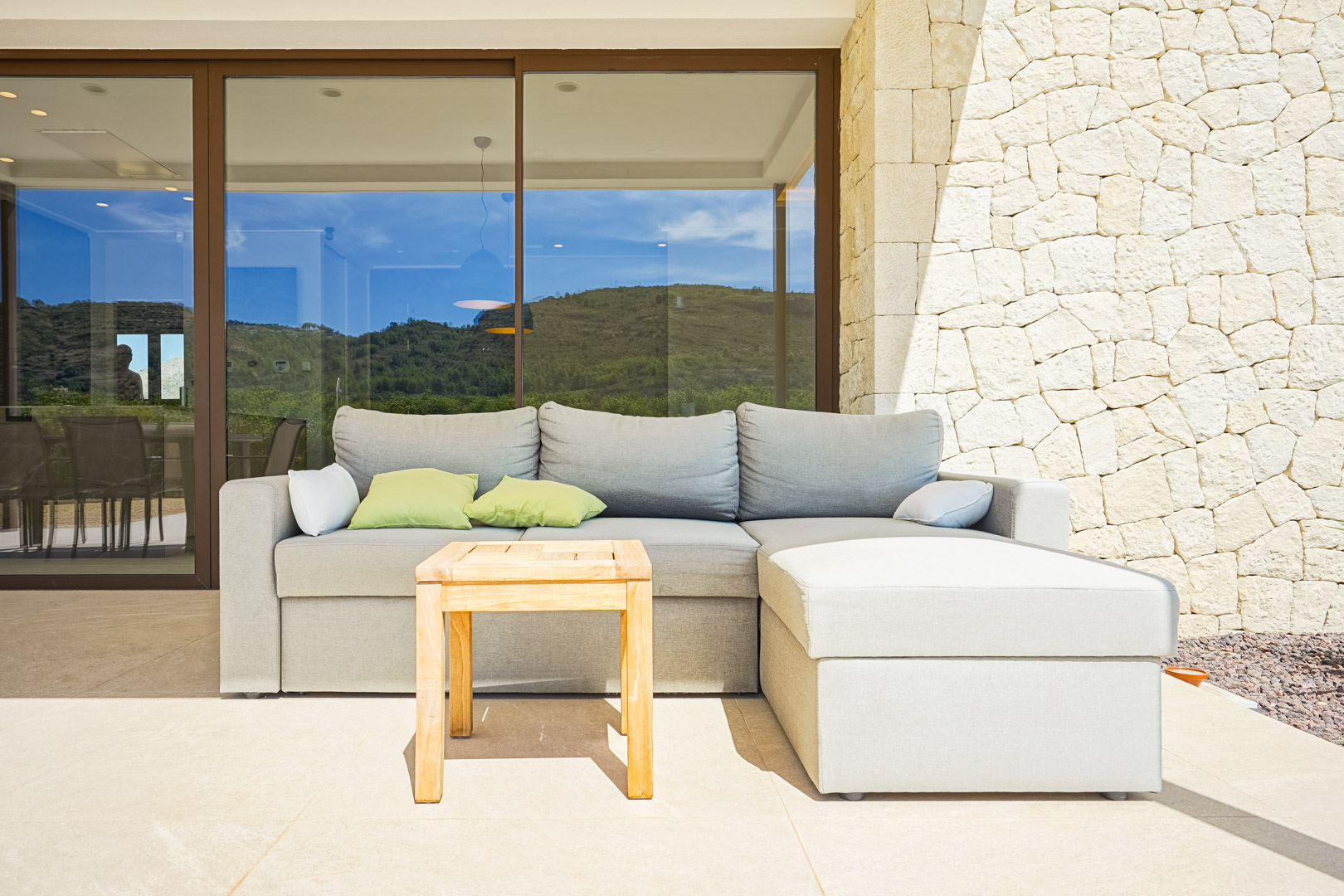 Terraza cubierta