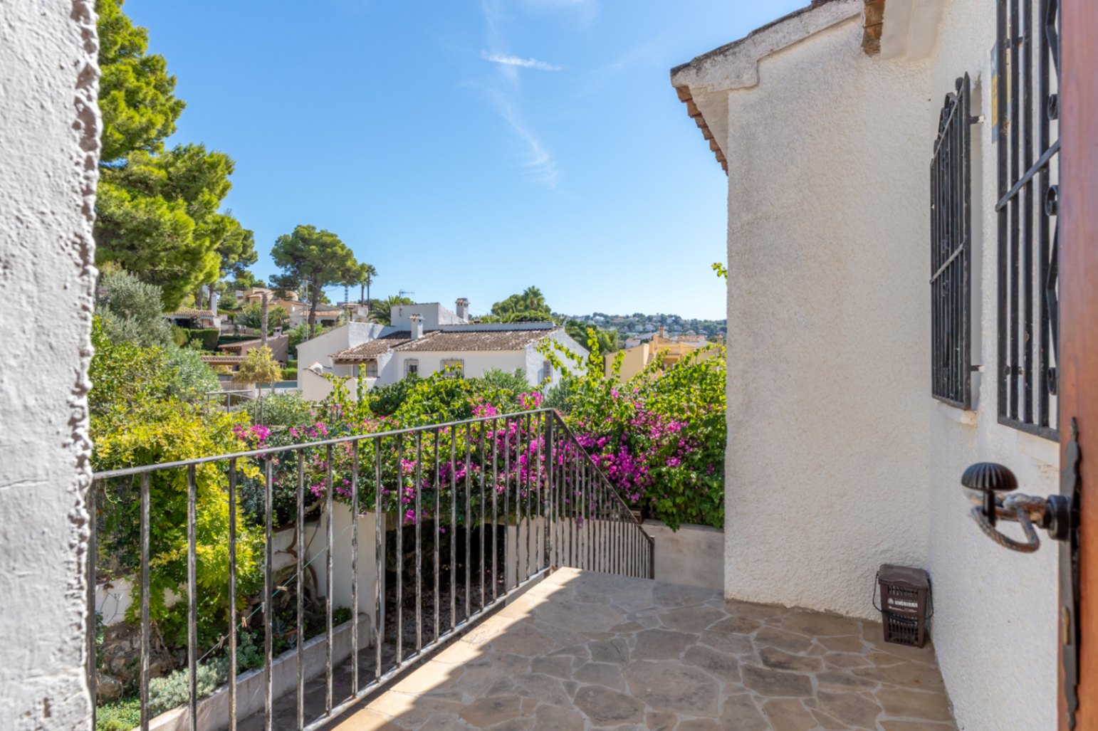 Terraza de entrada con vistas