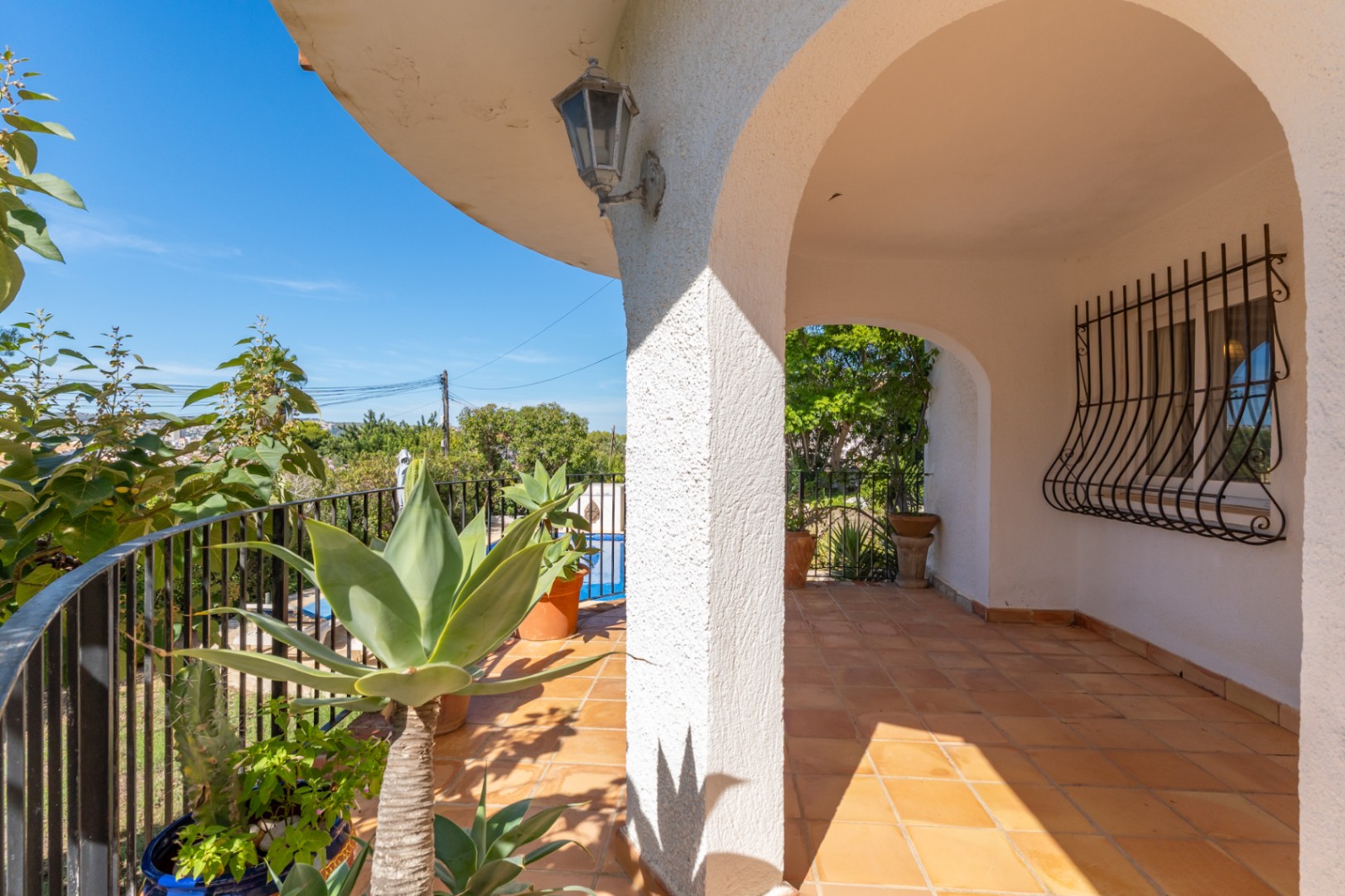 Terraza cubierta
