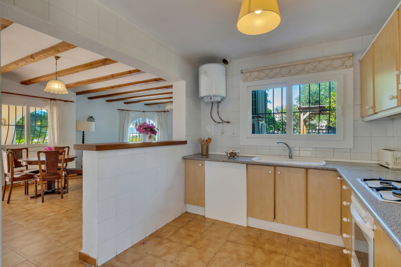 Cocina abierta