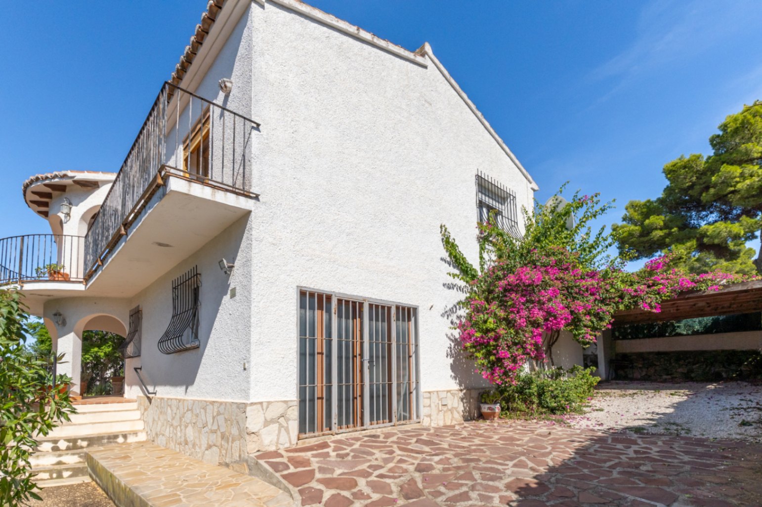 Exterior de la vivienda
