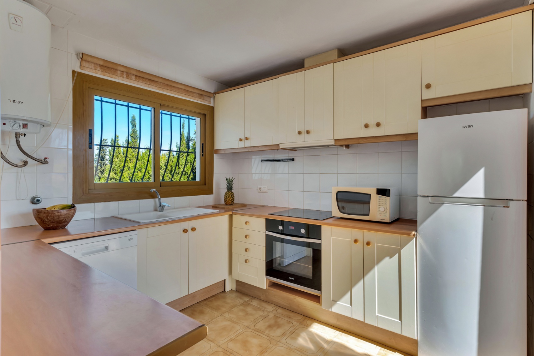Cocina con ventana