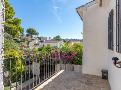 Terraza de entrada con vistas