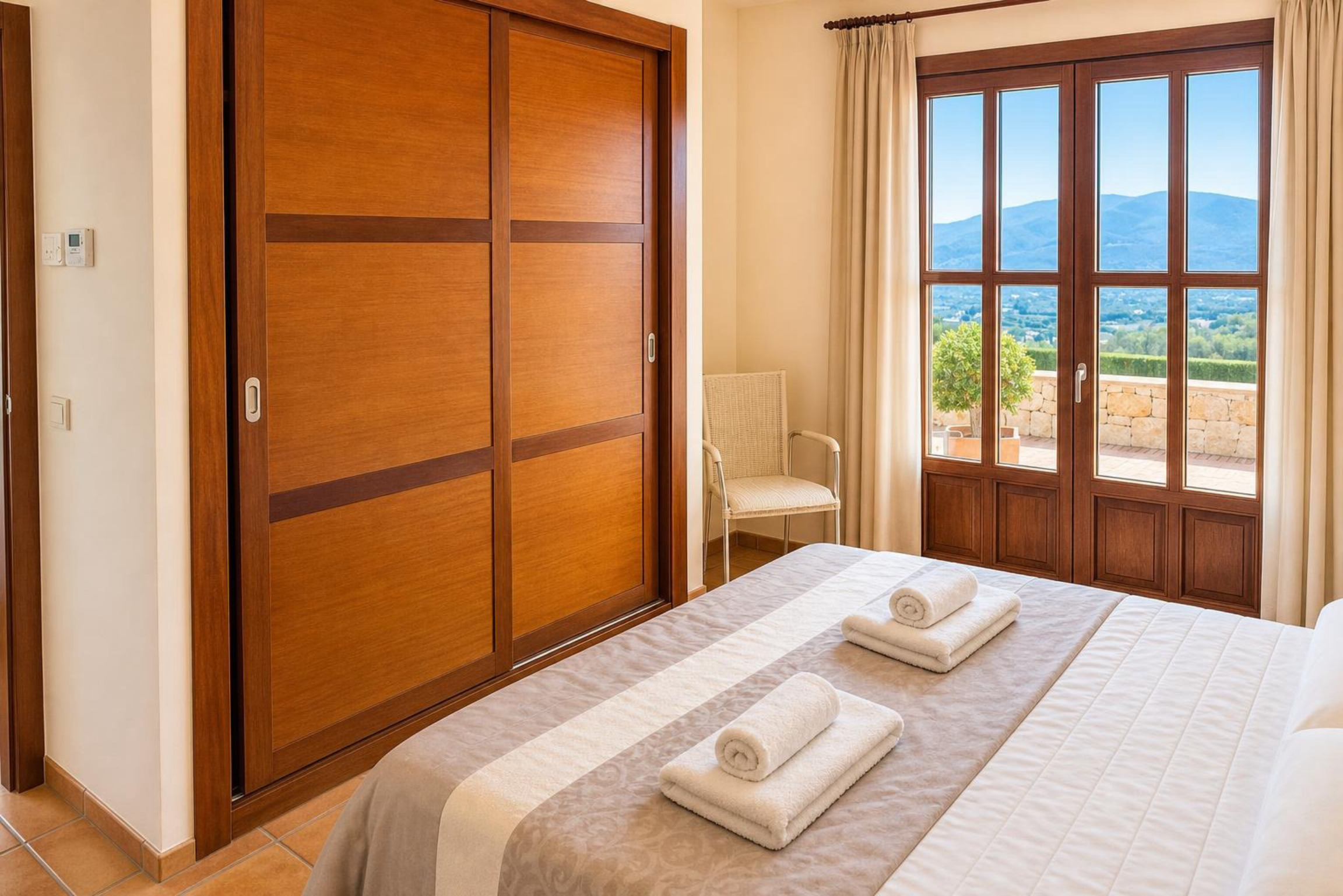 Villa elegante en venta en Jávea, al pie del Montgó, con vistas espectaculares