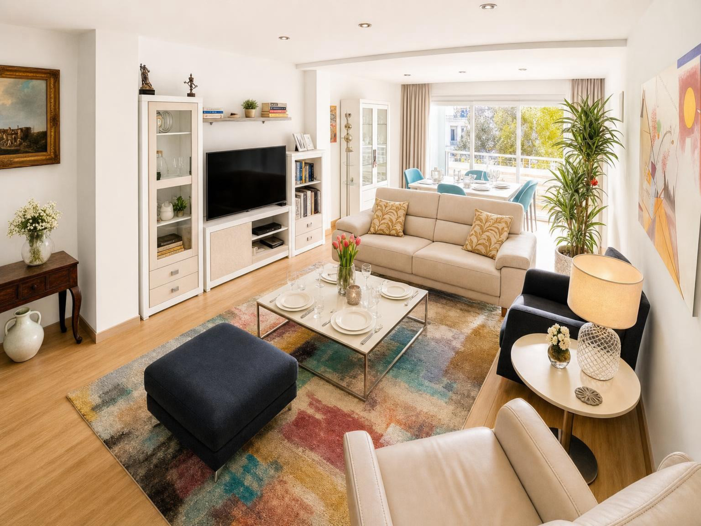 Apartamento en venta en Jávea, Puerto con amplia terraza y parking y trastero