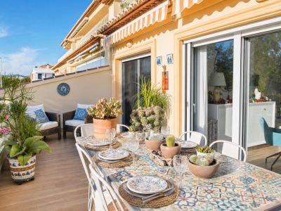 Apartamento en venta en Jávea, Puerto con amplia terraza y parking y trastero