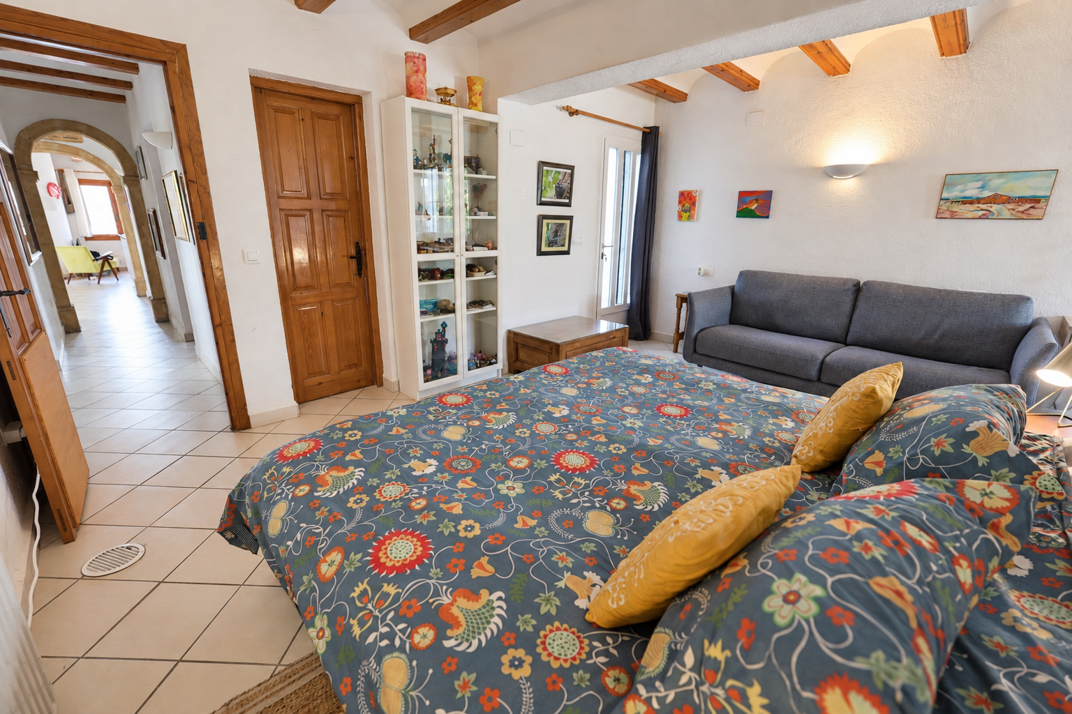 Dormitorio de la villa
