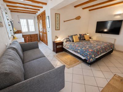 Dormitorio de la villa