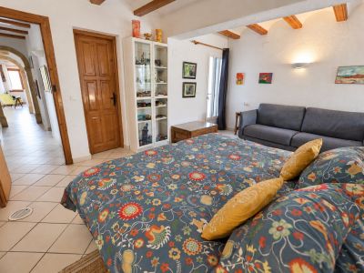 Dormitorio de la villa
