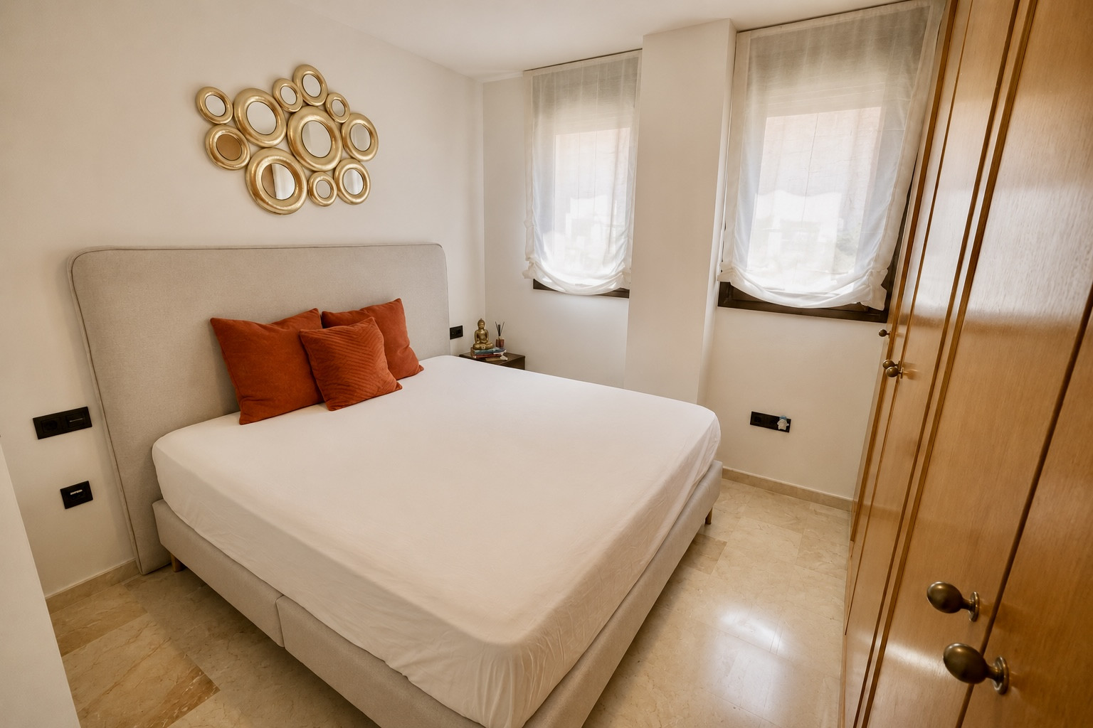 Dormitorio de la vivienda