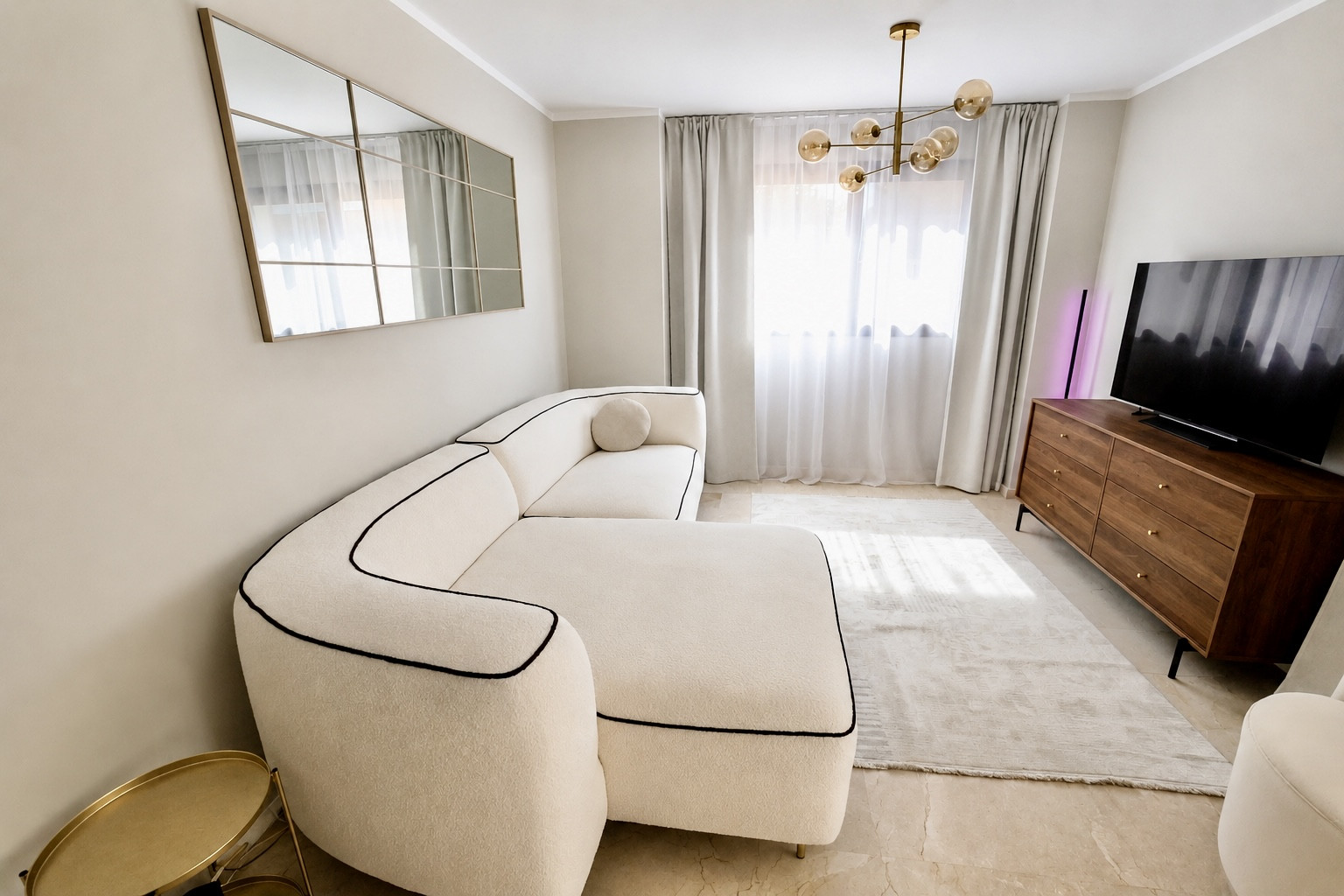 Salón del apartamento
