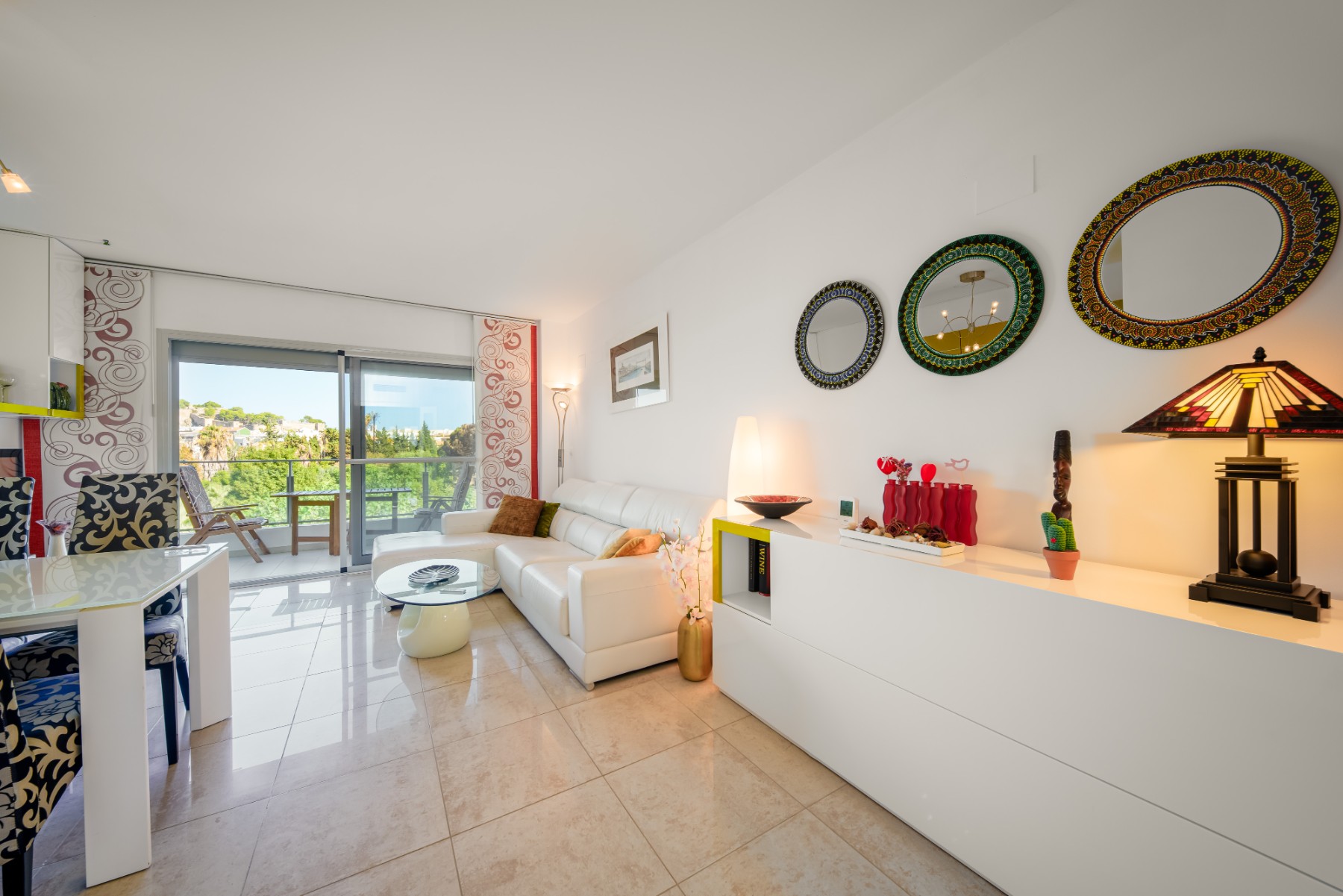 Salón-comedor con terraza