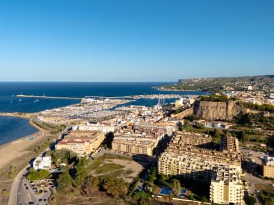 Vista aérea de Dénia