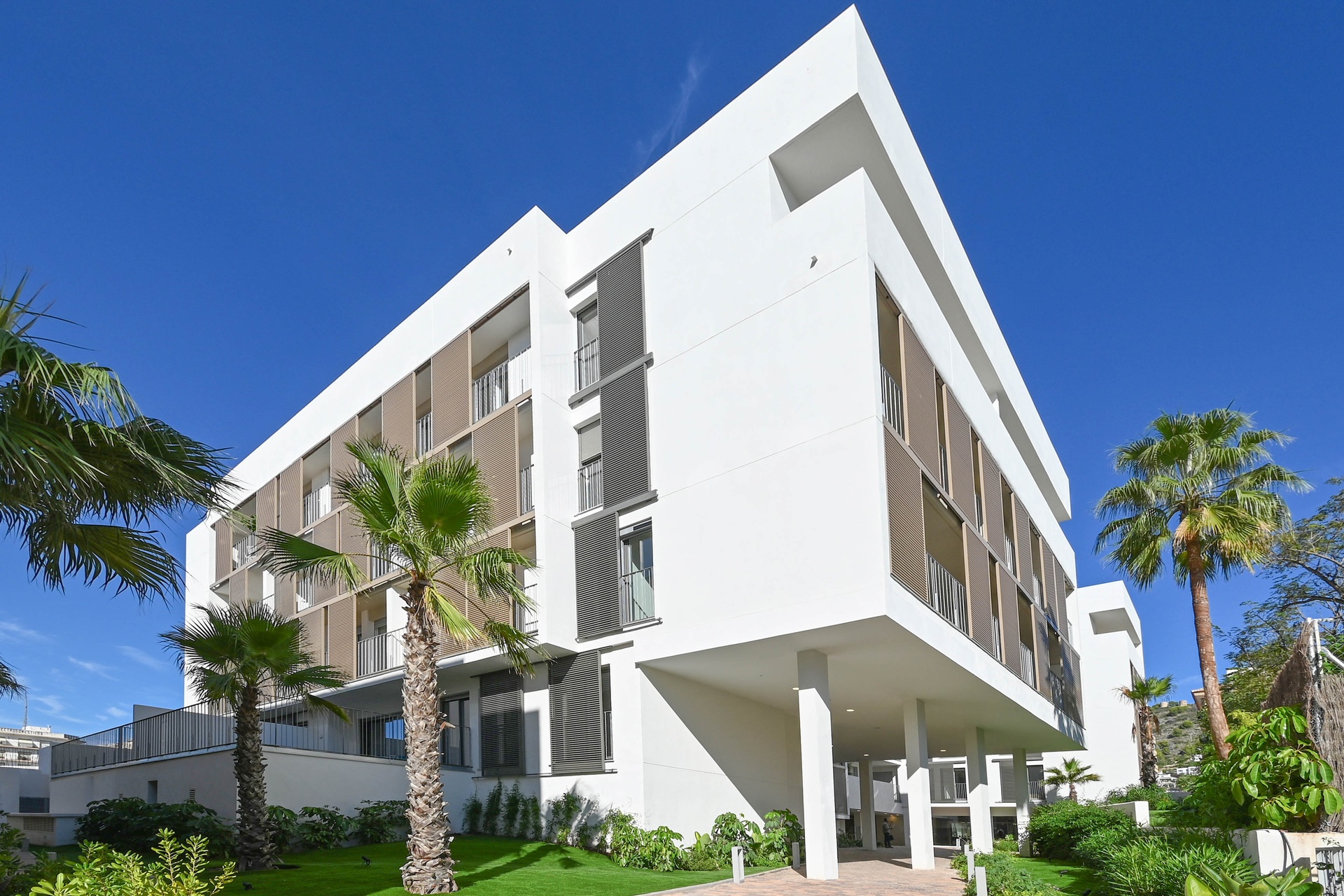 Exterior del edificio residencial