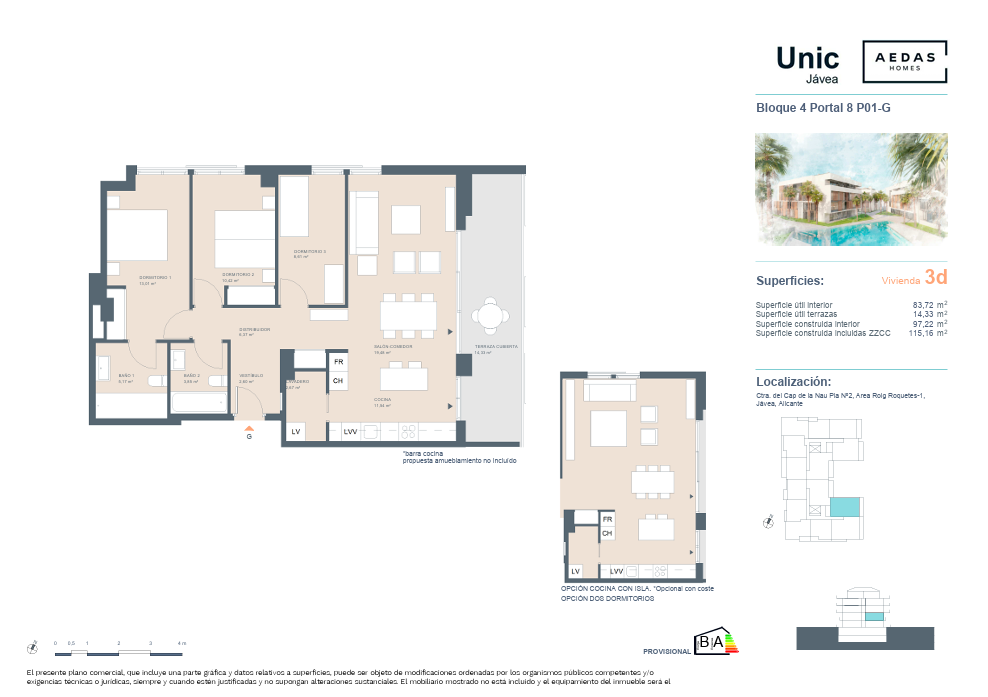 Plano de la vivienda