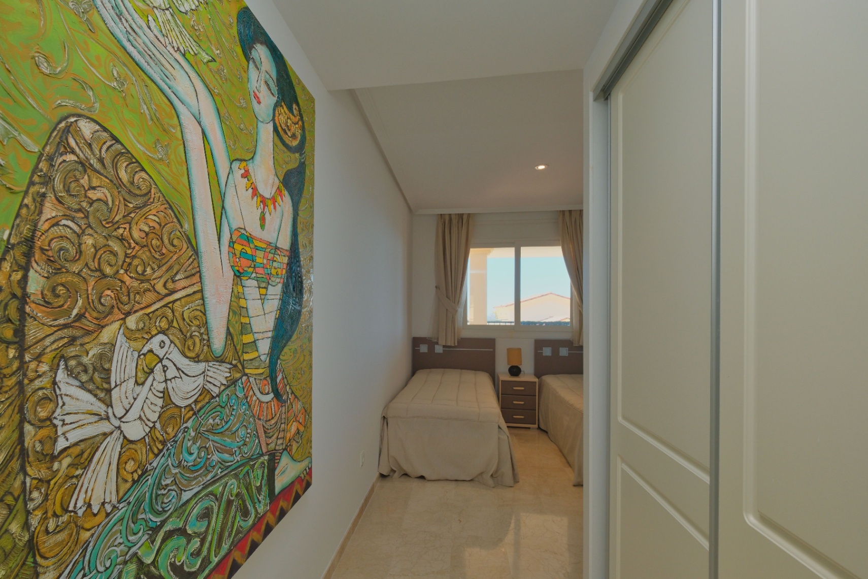 Interior del dormitorio