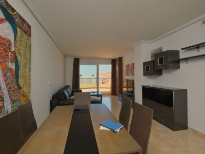 Salón comedor con terraza