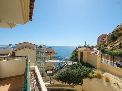 Terraza con vistas al mar