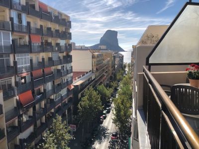 Vistas al Peñón de Ifach