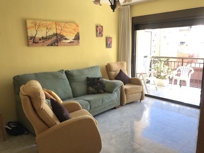 Salón con acceso a terraza