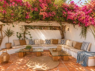 Terraza cubierta