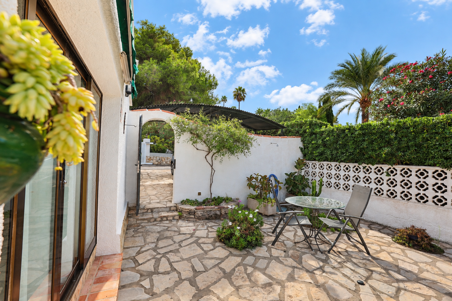 Terraza exterior