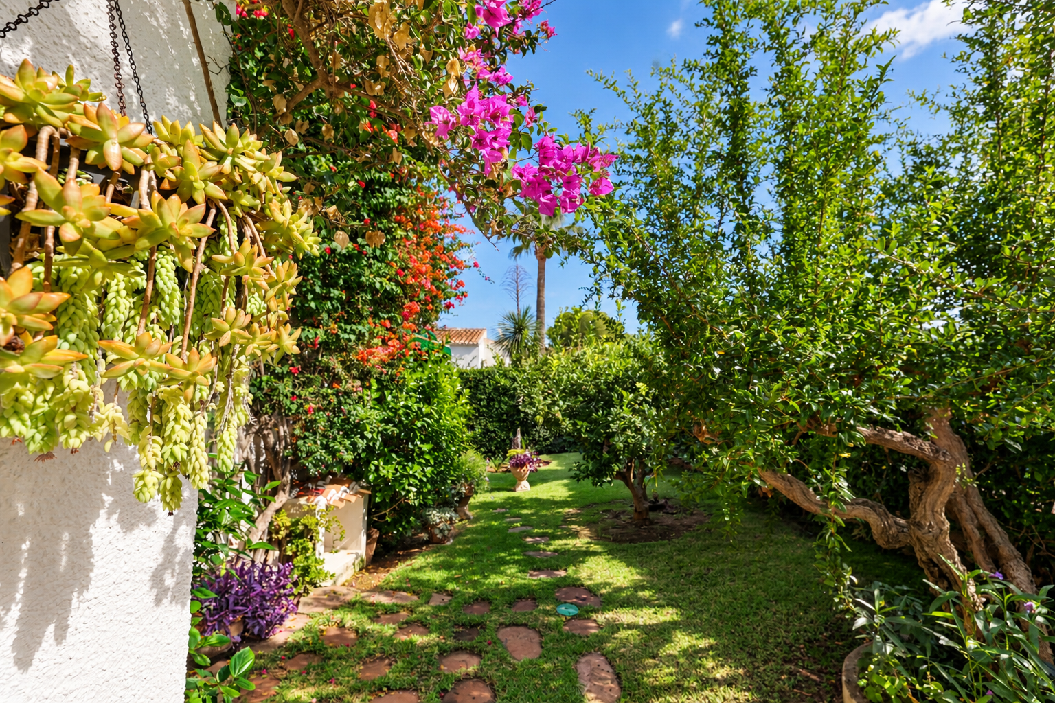 Camino del jardín