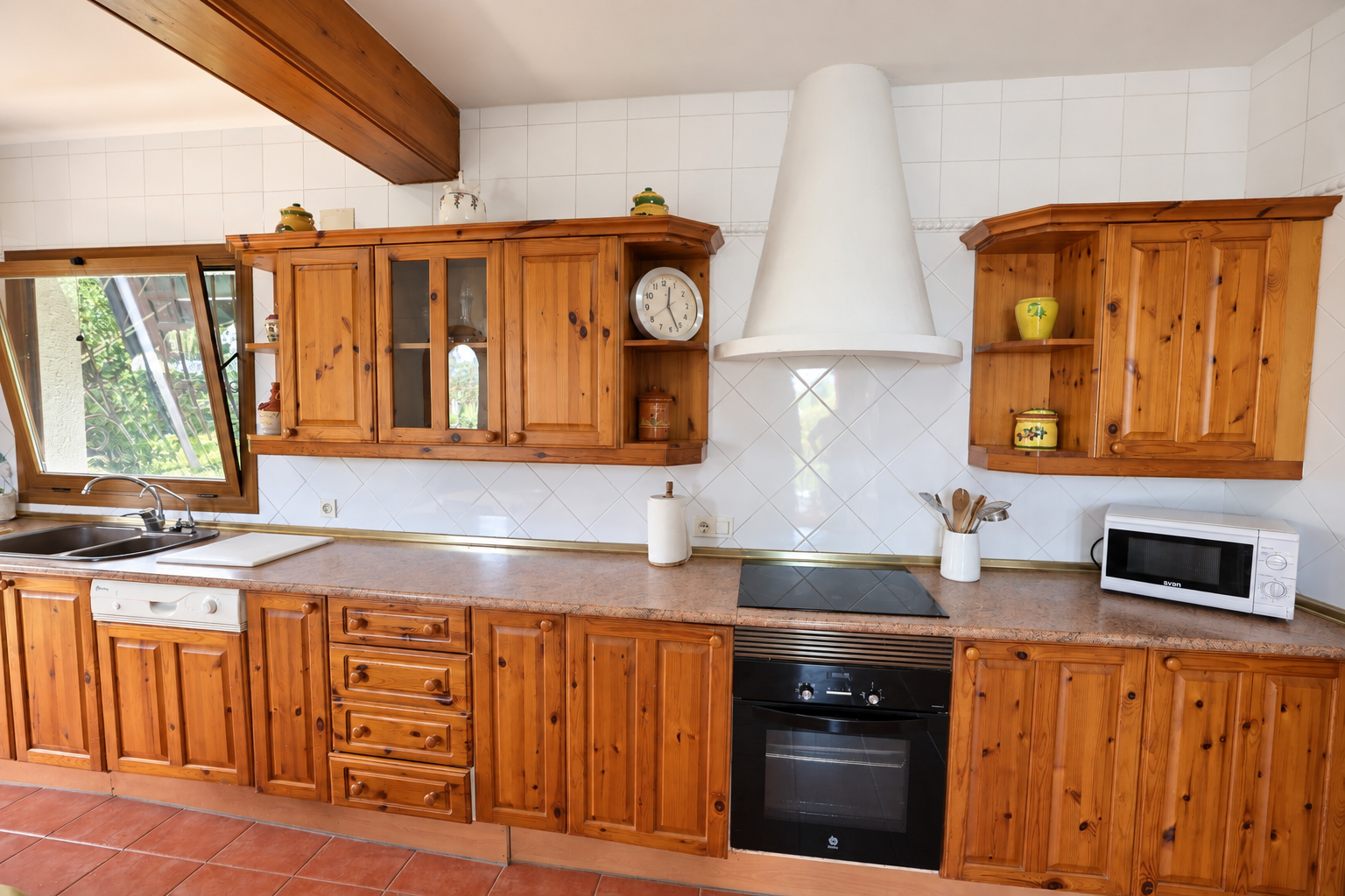 Cocina de la villa