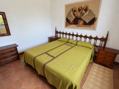 Dormitorio de la villa