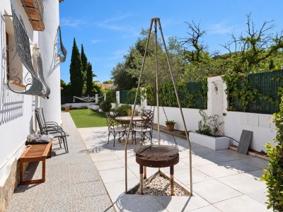 Terraza y jardín