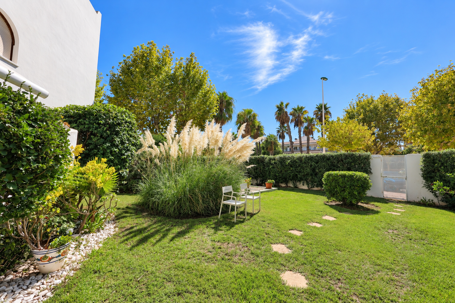 Jardín privado