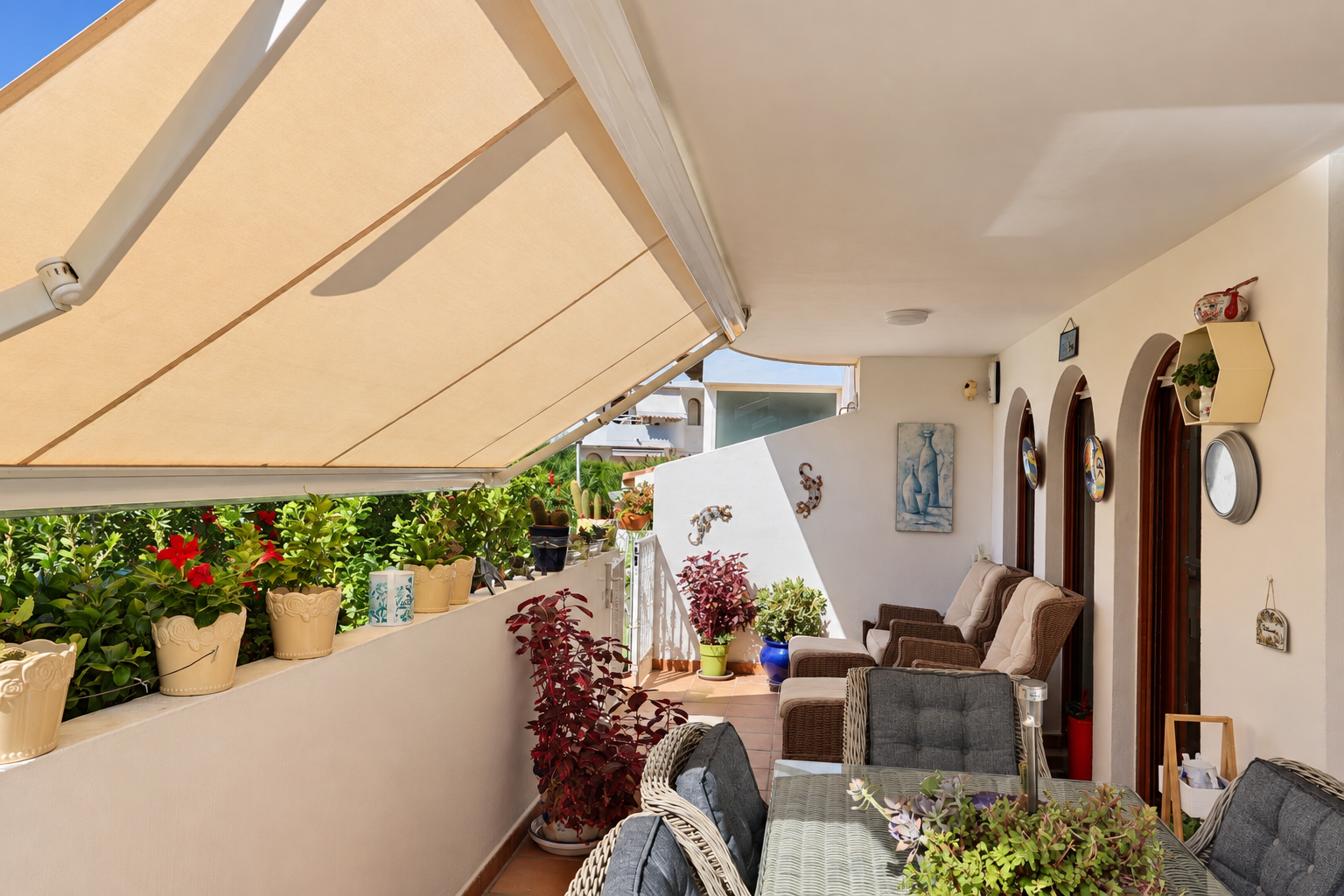 Terraza cubierta