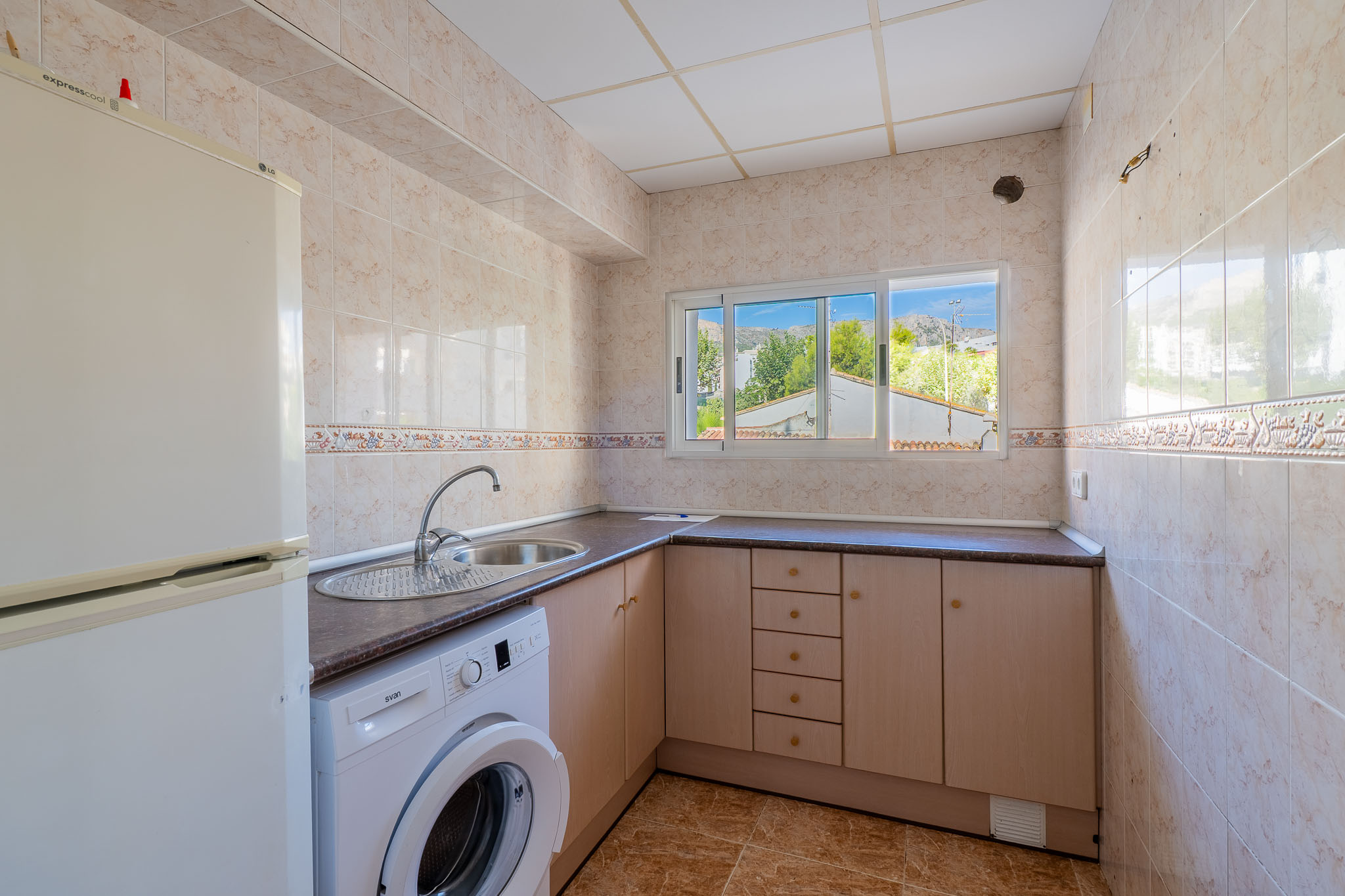 Cocina con ventana