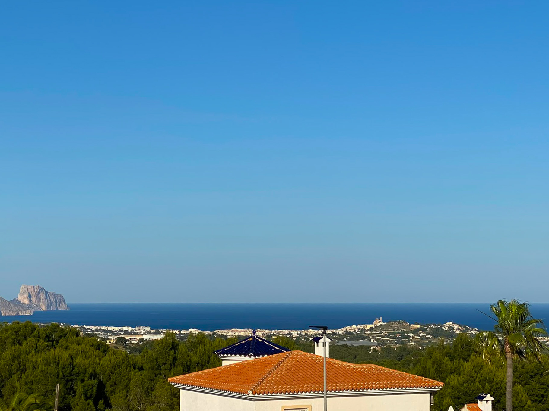 Vistas panorámicas al mar