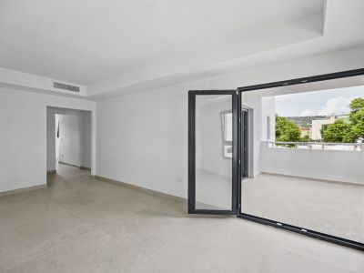 Salón con acceso a la terraza