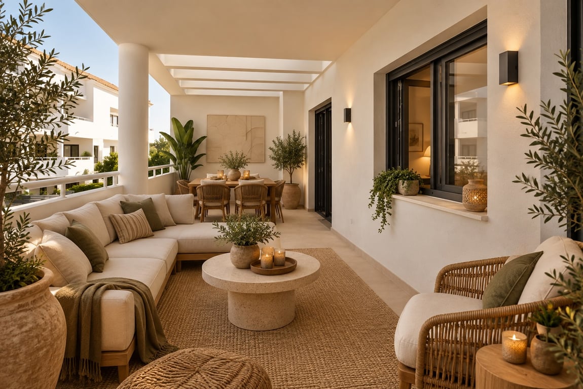 Terraza cubierta