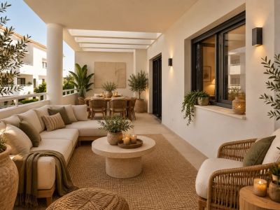 Terraza cubierta