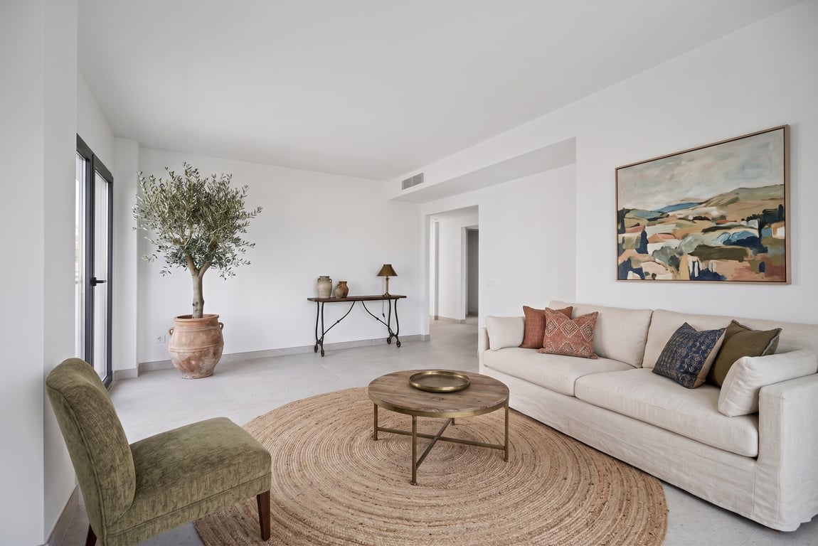 Salón del apartamento